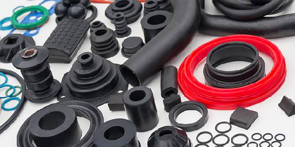 Various Rubber Products on the table