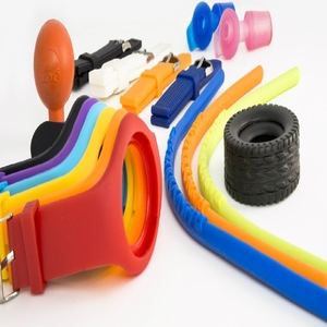 Image of Colorful Rubber Products