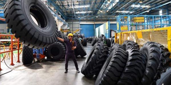 Rubber business sales in india
